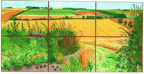 David Hockney The Road To Thwing 2006 Art Tales