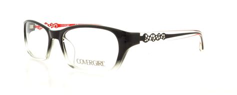 cover girl eyeglasses cg 0510 001 shiny black 54mm