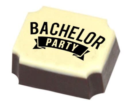Bachelor Party Invitation CHOCOCRAFT
