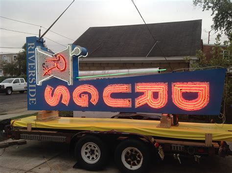 Vintage Drug Store Double Sided Neon Sign Obnoxious Antiques