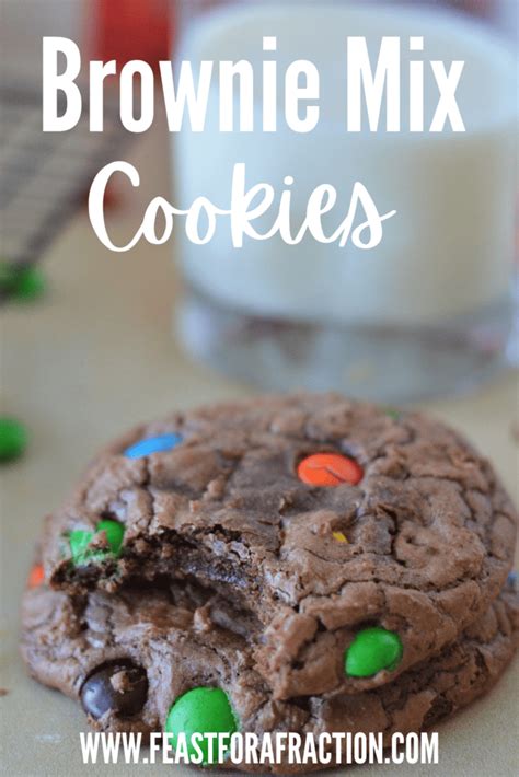 Brownie Mix Cookies Feast For A Fraction