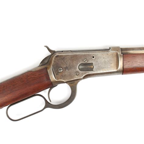 Original Us Winchester Model 1892 44 40 Rifle With Octagonal Barrel