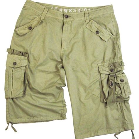 mens military stone cargo shorts 1104 size 32
