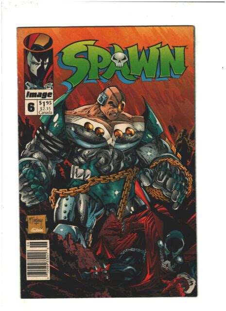 Spawn 6 Image 1992 Vf Newsstand 1st Overkill Todd Mcfarlane For Sale