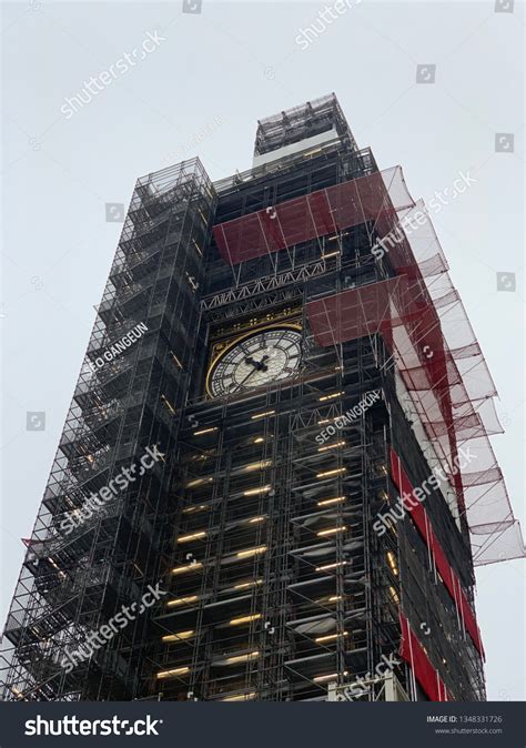 Big Ben Under Repair Work Stock Photo Shutterstock