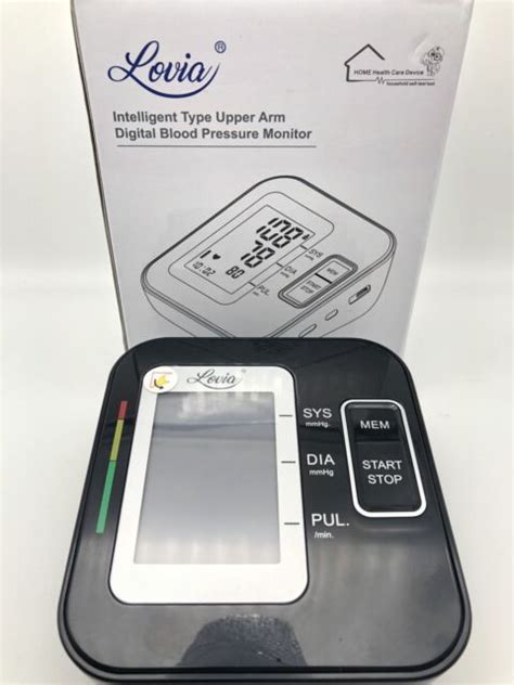 Lovia Upper Arm Automatic Digital Blood Pressure Monitor Easy Read