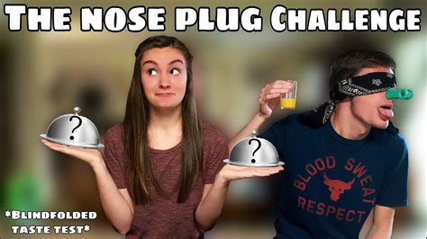 The Nose Plug Challenge Blindfolded Taste Test Edition Youtube