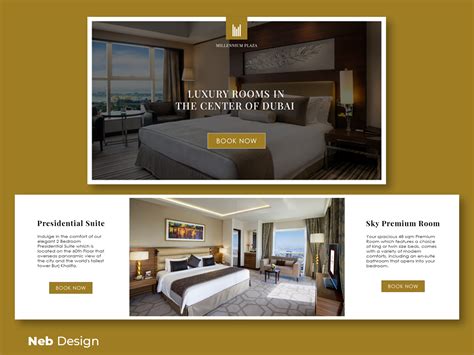Hotel Web Design Behance