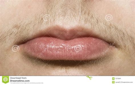 Teenager Mustache Stock Image Image Of Black Child Lips