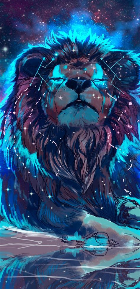 Blue Cool Lion Wallpapers Top Free Blue Cool Lion Backgrounds
