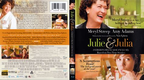 Jaquette Dvd De Julie And Julia Blu Ray Canadienne Cinéma Passion