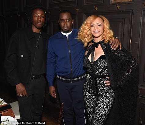 Faith Evans Supports Sean Diddy Combs At New York Gala Daily Mail