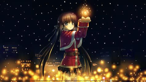 Christmas Anime Pc Wallpapers Wallpaper Cave