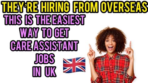 THIS IS THE EASIEST WAY TO GET HCA JOBS IN UK,HEALTH CARE ASSISTANT