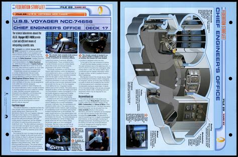 Chief Engineers Office Uss Voyager Star Trek Fact File Page