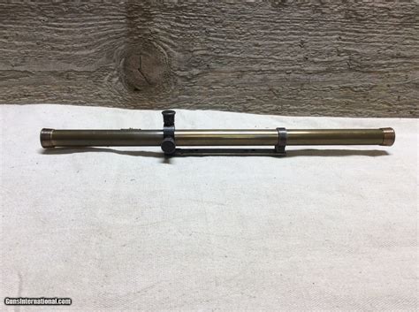 Vintage Brass tube scope w/ Wards mount