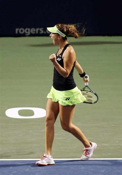 Belinda bencic and roger federer. Belinda Bencic - 2015 Rogers Cup at the Aviva Centre in ...