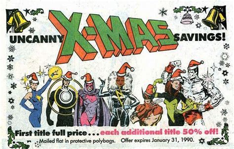 Uncanny X Mas Savings Comic Book Cover Poly Bags Marvel