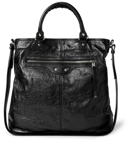 When people think of balenciaga outlet, the city bag pops up almost immediately. Lyst - Balenciaga Creasedleather Tote Bag in Black for Men
