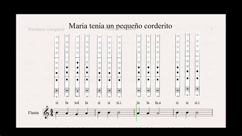 3 Melodías Fáciles Para Flauta Dulce By Profe Roberto Maria Tenia Un