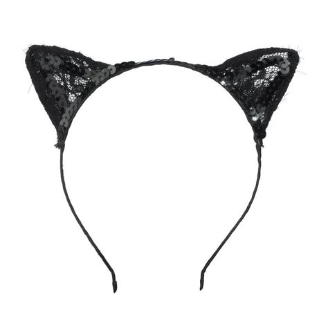 Black Cat Ears Headband Ubicaciondepersonascdmxgobmx