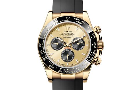 ROLEX Cosmograph Daytona Golden And Bright Black Dial 40 Mm 18 Ct