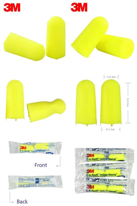 Visit To Buy 10pairs Authentic 3m Foam Soft Corded Ear Plugs