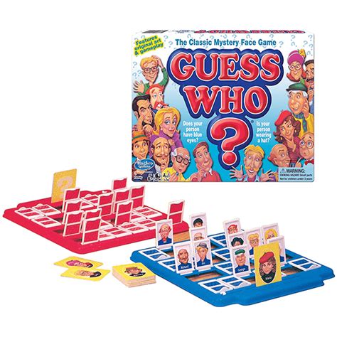 Winning Moves Guess Who? Game | JR Toy Company png image