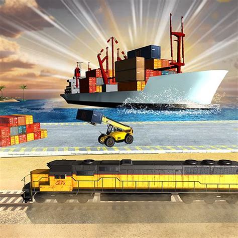 App Insights Land And Sea Cargo Service Ship And Train Simulation Apptopia