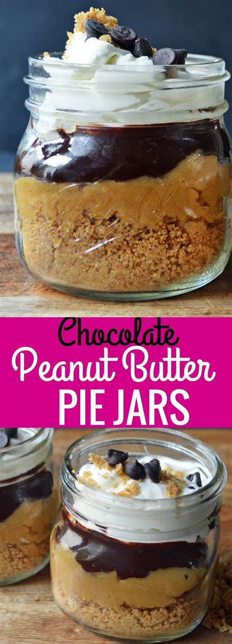 Directions whisk peanut butter and milk in a large bowl until well blended. Chocolate Peanut Butter Cream Pie Jars. Graham Cracker ...