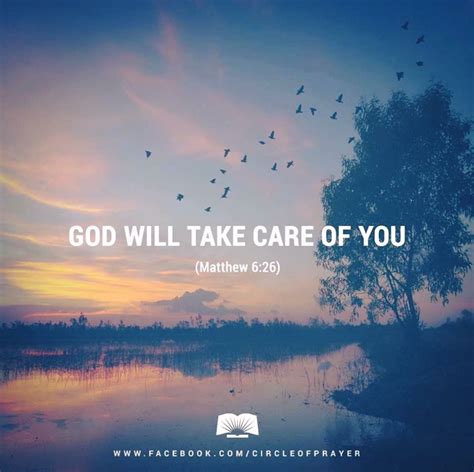 God Will Take Care Of You Bible Verse Marcene March