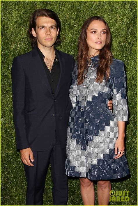 Keira Knightley Husband James Righton Are Color Coordinated For Chanel Event Photo