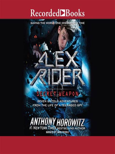 Kids Alex Rider Secret Weapon King County Library System Overdrive