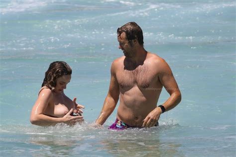 “nippy” First Beach Date Abbie Chatfield And Danny Clayton Are Pictured