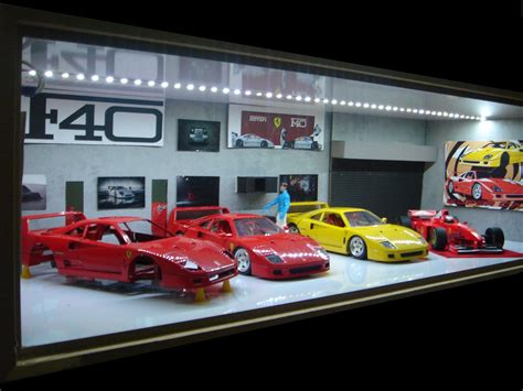 Ferrari F40 Showroom In 2022 Diecast Cars Display Hot Wheels Display