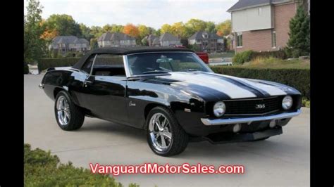 1969 Chevy Camaro Convertible Restomod Classic Muscle Car For Sale In