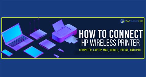 Learn How To Connect Hp Wireless Printer To Computer Laptop Mac And