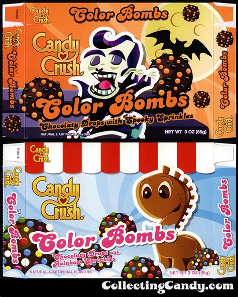 New For 2014 Candy Crush Halloween Color Bombs
