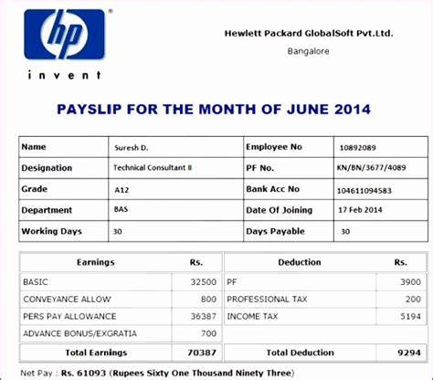 However, you have to remember that there may be a few differences depending on the version of windows or microsoft office that you are using. 11 Payslip Template Excel Free - Excel Templates - Excel Templates