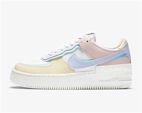 Wmns air force 1 shadow se 'spruce aura'. Nike Wmns Air Force 1 Shadow Pastel Summit White Glacier ...