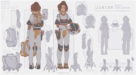 The Space Crews All Here Concept Art Characters Character Design