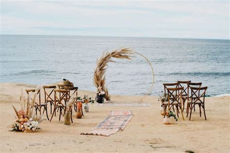 Beachfront Micro Wedding Full Of Intimate Details Inspired By This Small Beach Weddings