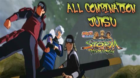 Naruto Shippuden Uns Revolution All Combination Jutsu Hd Youtube
