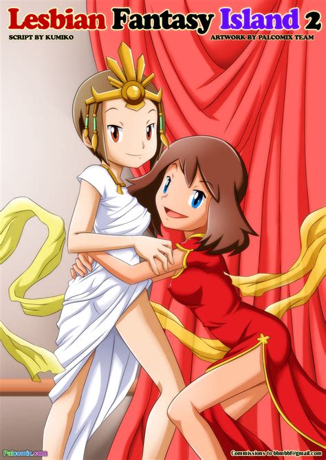 Xbooru Comic Cover Page Crossover Digimon Kari Kamiya Lesbian Fantasy