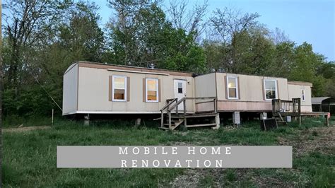 Mobile Home Renovation Before And After Youtube