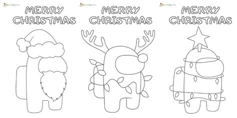 Among Us Coloring Pages Cute / Among Us Coloring Pages Getcoloringpages