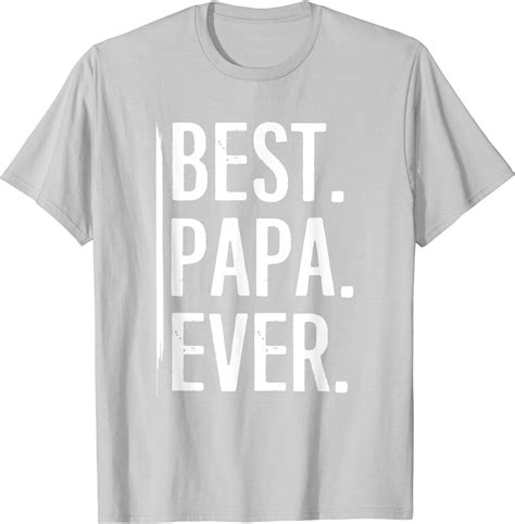 best papa ever cutest daddy graphic design t shirt