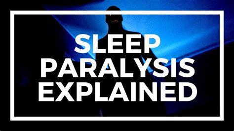 Sleep Paralysis Explained Youtube