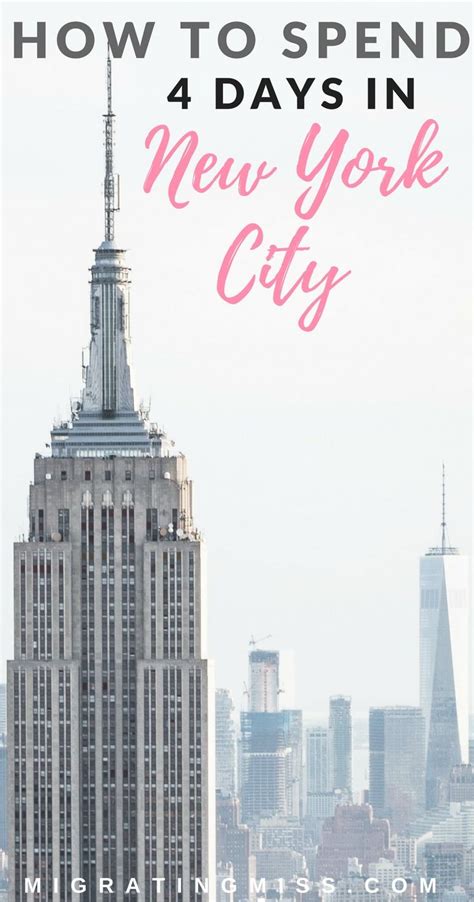 Nyc Guide A First Timers Four Day Itinerary For New York City Maps