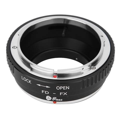 please use codfikaz fd fx aluminium lens adapter ring for canon fd lens to for fujifilm fuji fx